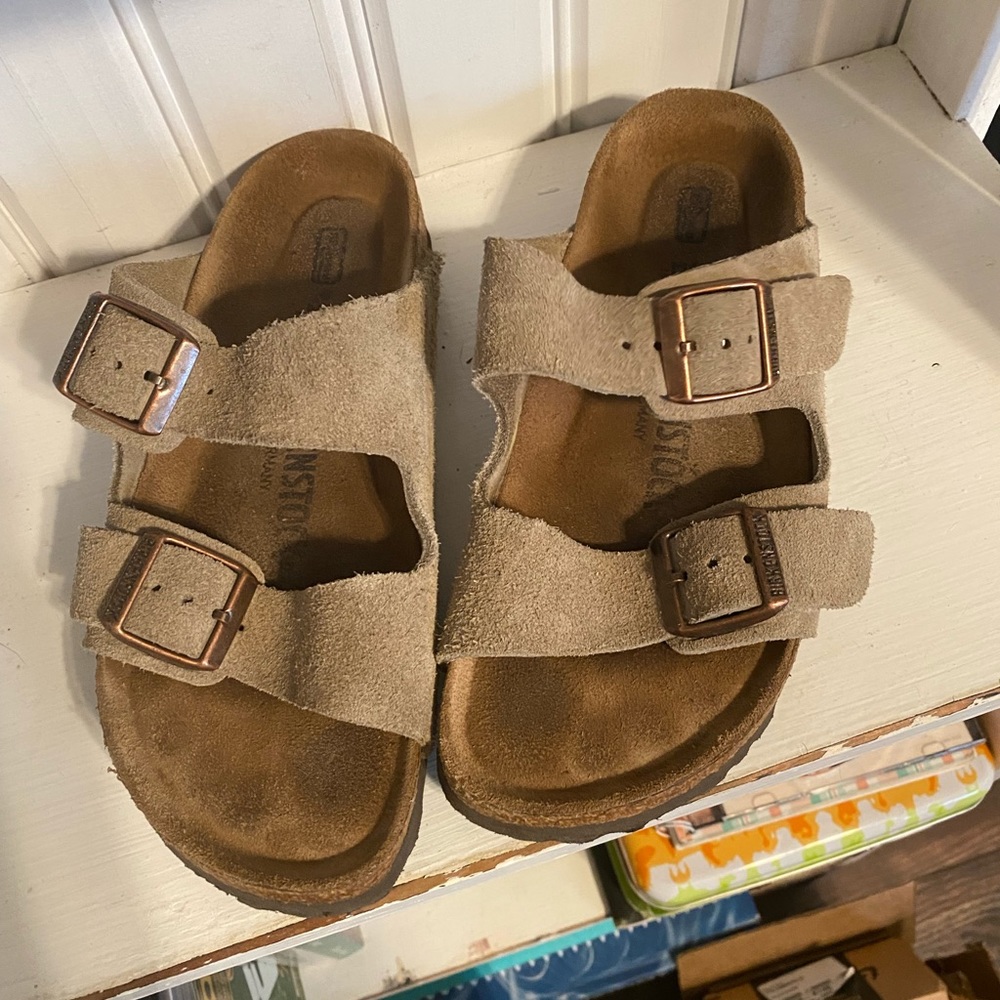 Arizona Birkenstock- Suede leather